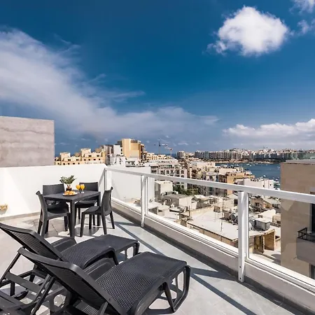 Appartement Private Penthouse & Terrace